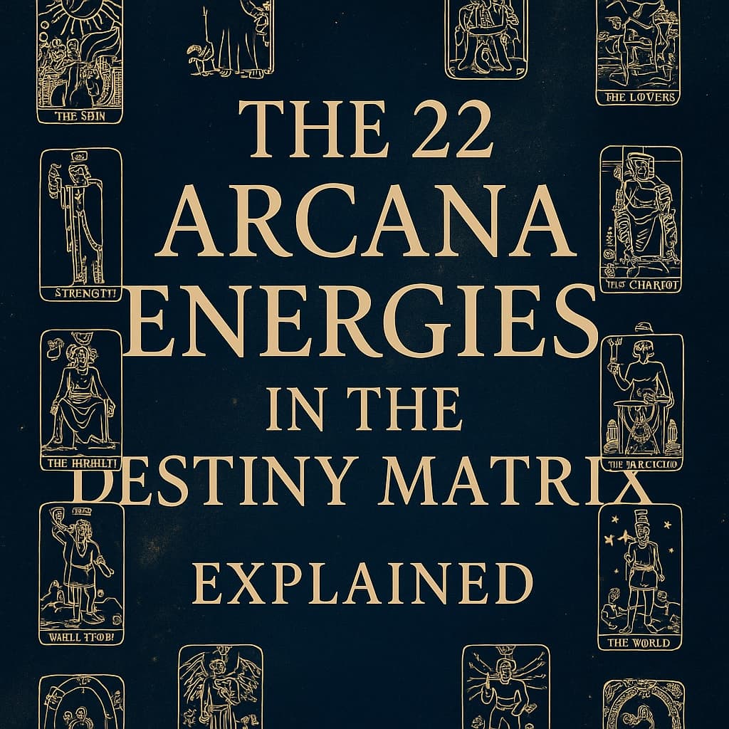 Matrix Destiny Chart | The 22 Arcana Energies in the Destiny Matrix ...