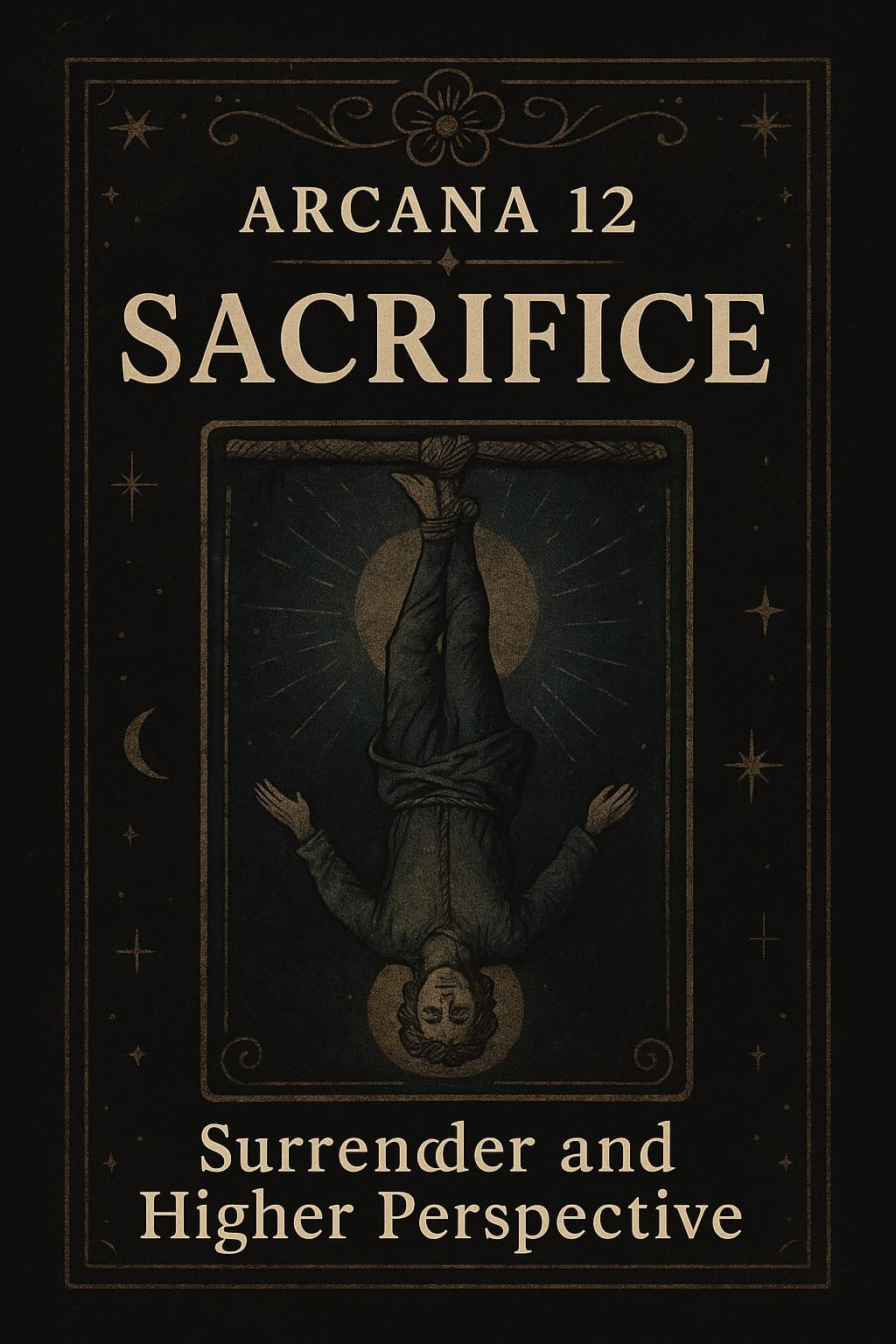 Arcana 12 - Sacrifice - Surrender and Higher Perspective