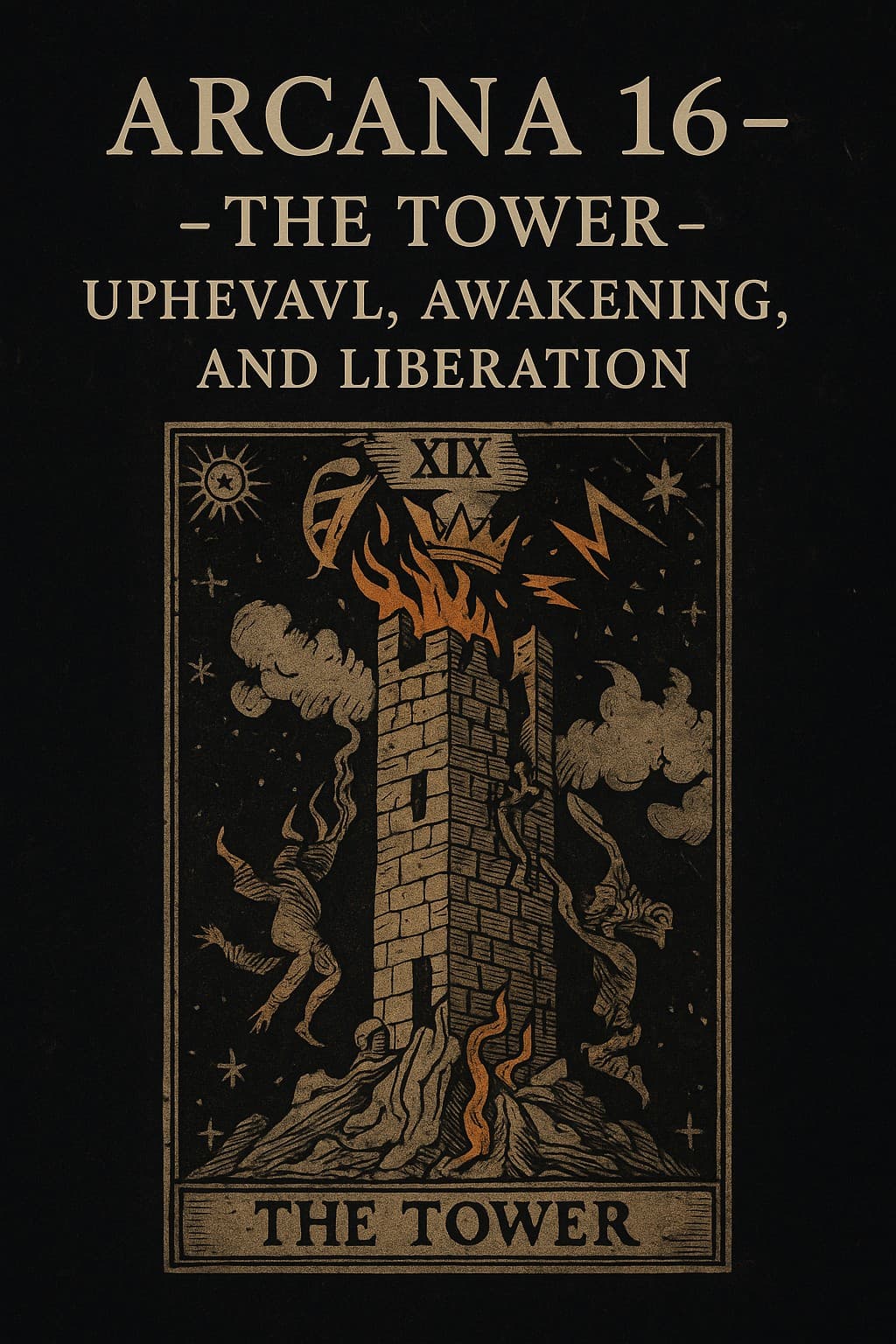 Arcana 16 - The Tower - Upheaval, Awakening, and Liberation