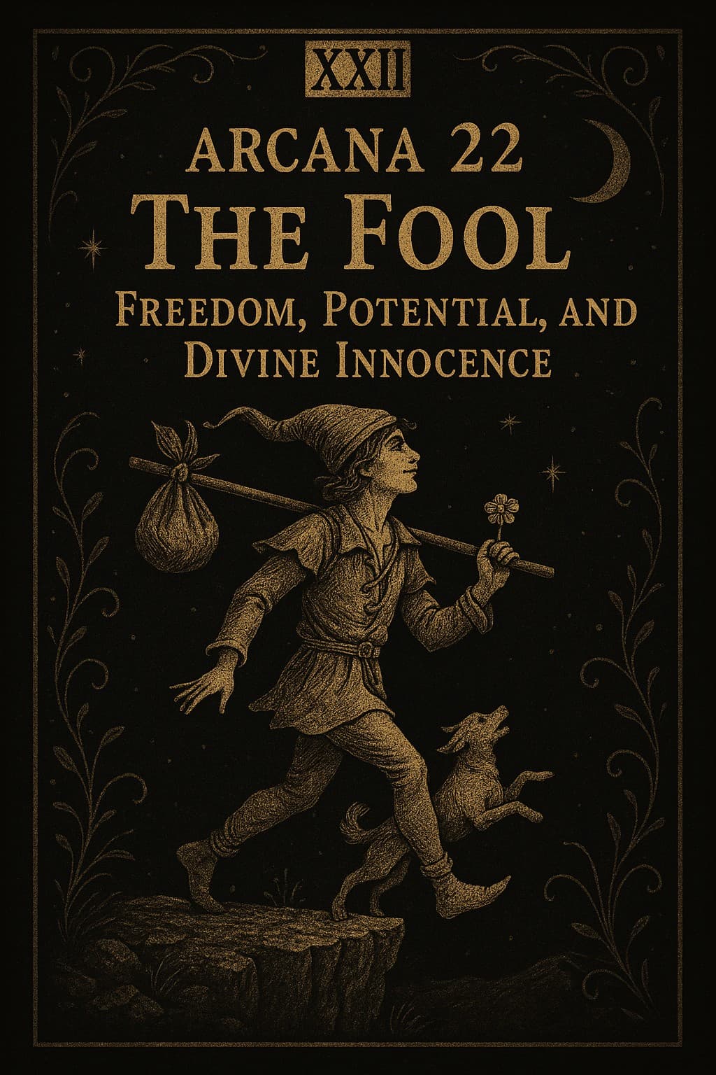 Arcana 22 - The Fool - Freedom, Potential, and Divine Innocence