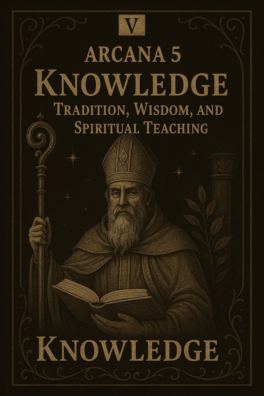 Arcana 5 - Knowledge - Tradition, Wisdom, and Spiritual Teaching