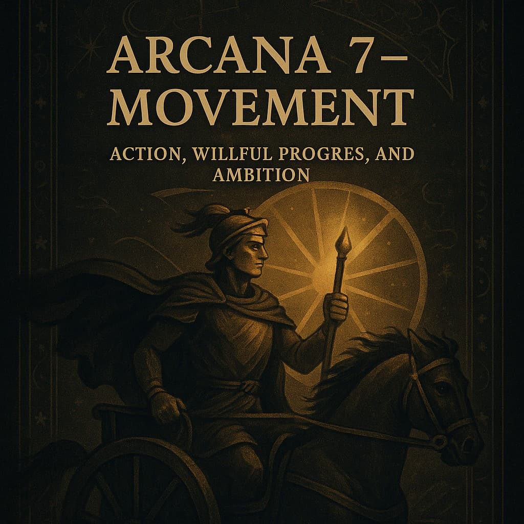 Arcana 7 - Movement - Action, Willful Progress, and Ambition