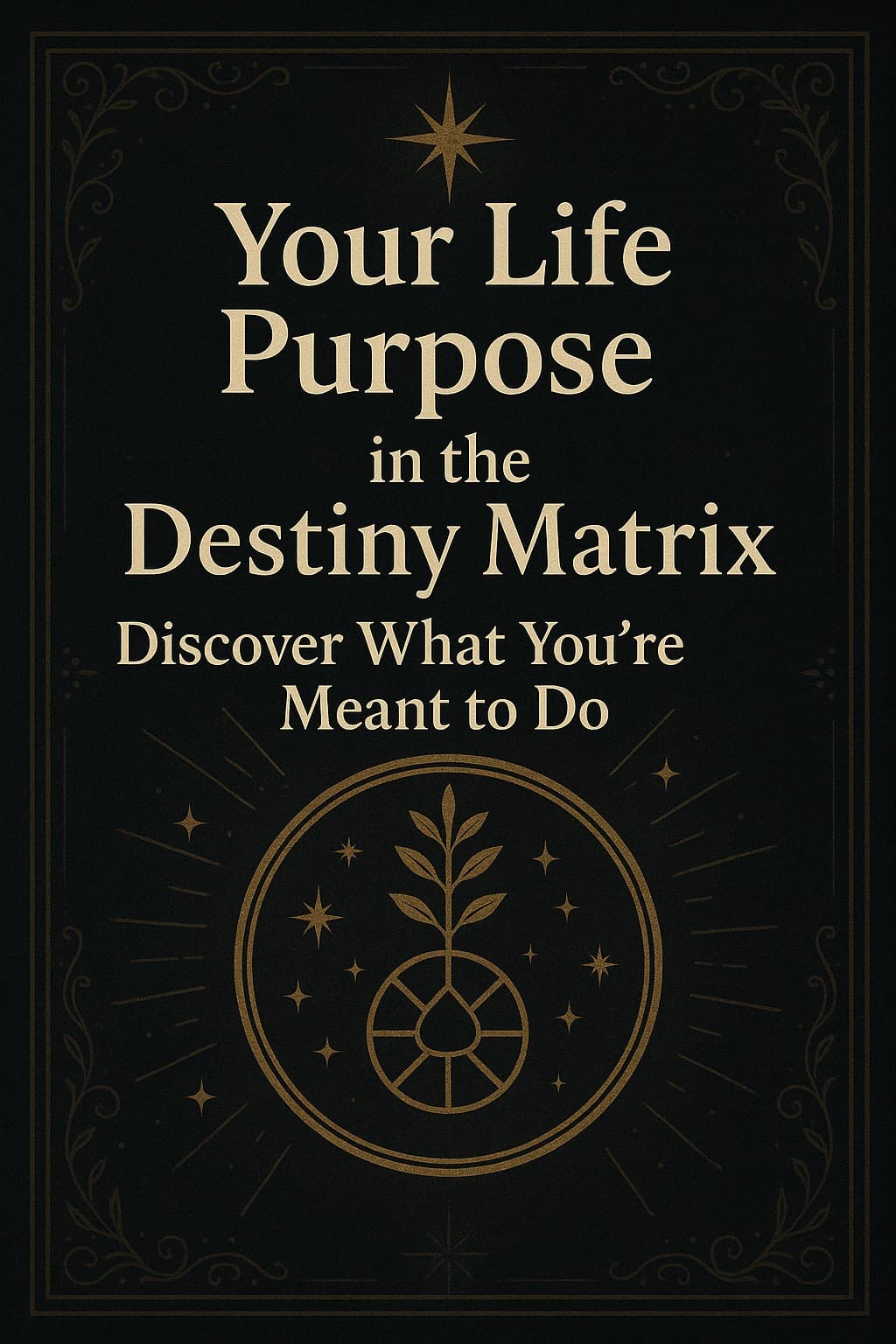 Your Life Purpose in the Destiny Matrix Discover What You're Meant to Do